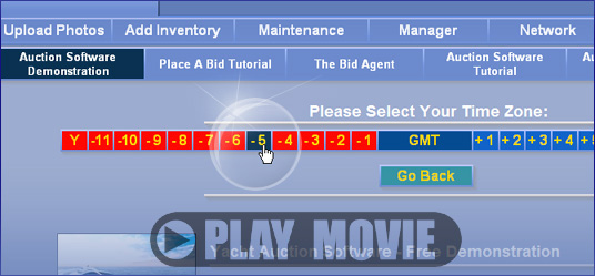 Auction Software Post In Any Time Zone